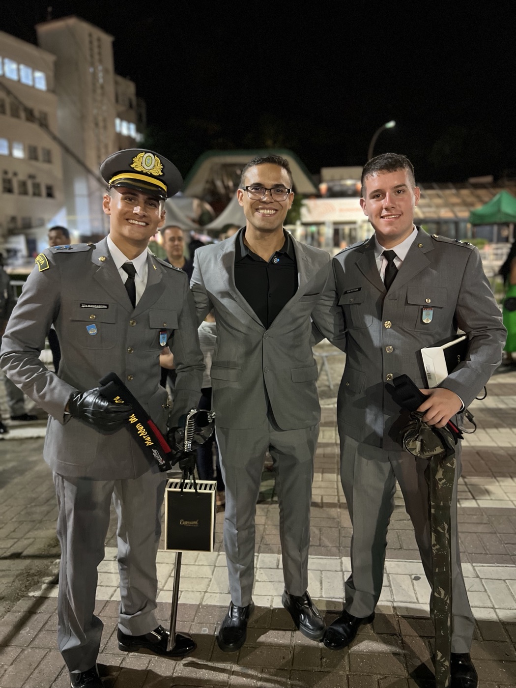 Matheus, fundador do Bizu do Engenheiro, em formatura